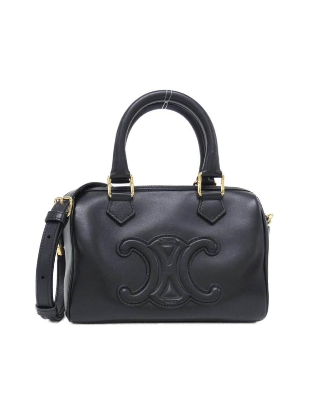 Celine Small Boston Cuir Triomphe Bag